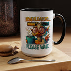 "Brain Loading... Please Wait" Funny Morning Mug for Coffee Lovers