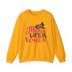 Dog Mama Life Is Ruff Crewneck Sweatshirt