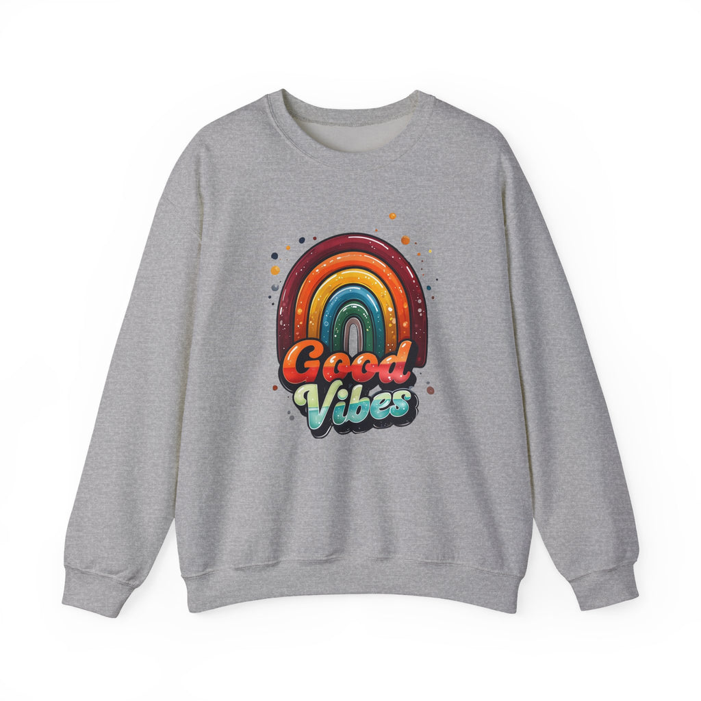 Good Vibes Rainbow Sweatshirt