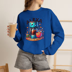 Alexa Coffee Robot Sweatshirt — 'Alexa Brew Me Coffee' Cozy Crewneck