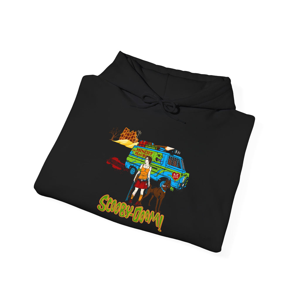 Scooby-Doom Hoodie — Retro Mystery Machine Graphic Hoodie