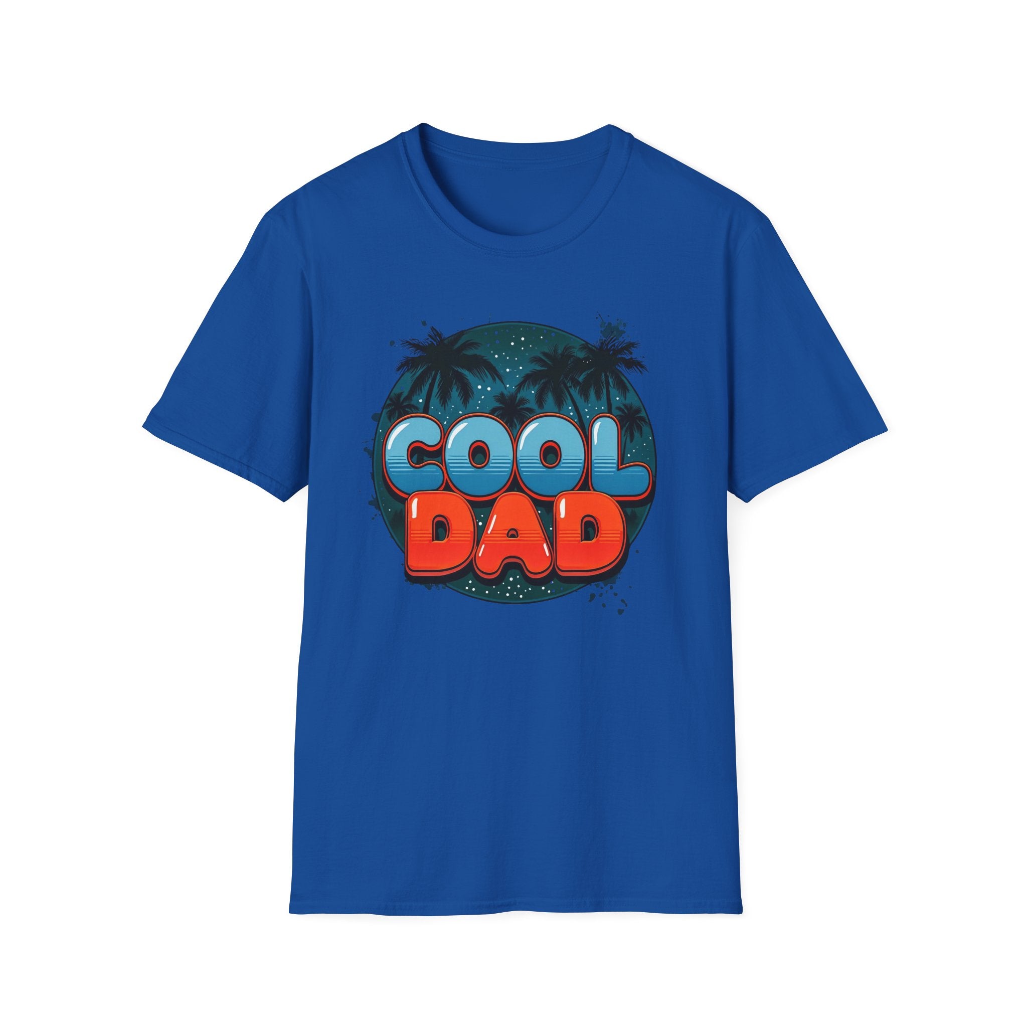 Cool Dad Graphic T-Shirt — Vintage Tropical Palm Beach Father’s Day Tee