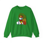 Nurse Hero Crewneck Sweatshirt — "Nurse: Queen of Care" Medical Tribute