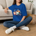 Coffee T-Shirt — "Life Without Coffee is Depresso" Cute Sad Coffee Tee