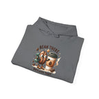 Coffee Hoodie — "Bean There, Brewed That" Cute Coffee Bean Pullover