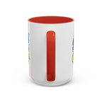 Coffee Mug — "My Blood Type Is Coffee" Accent Ceramic Mug (11/15oz)
