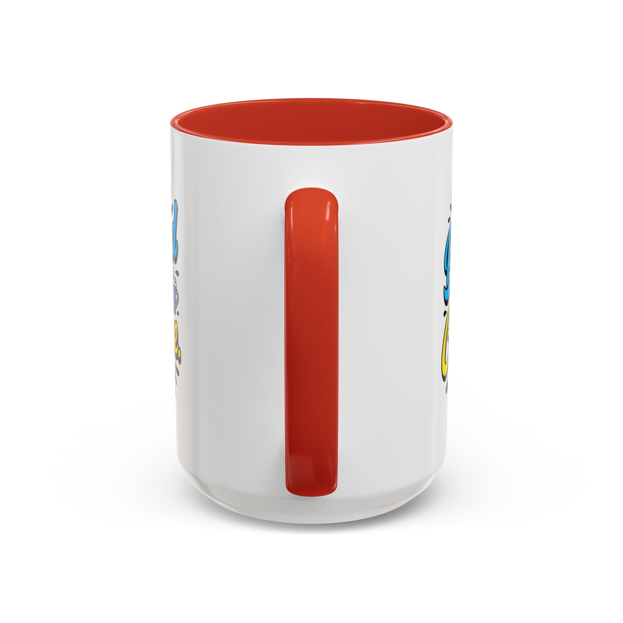 Coffee Mug — "My Blood Type Is Coffee" Accent Ceramic Mug (11/15oz)