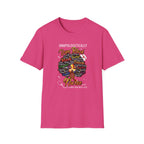 "Unapologetically Dope" Inspirational African American Nurse Tee — Black Afro Nurse T-Shirt