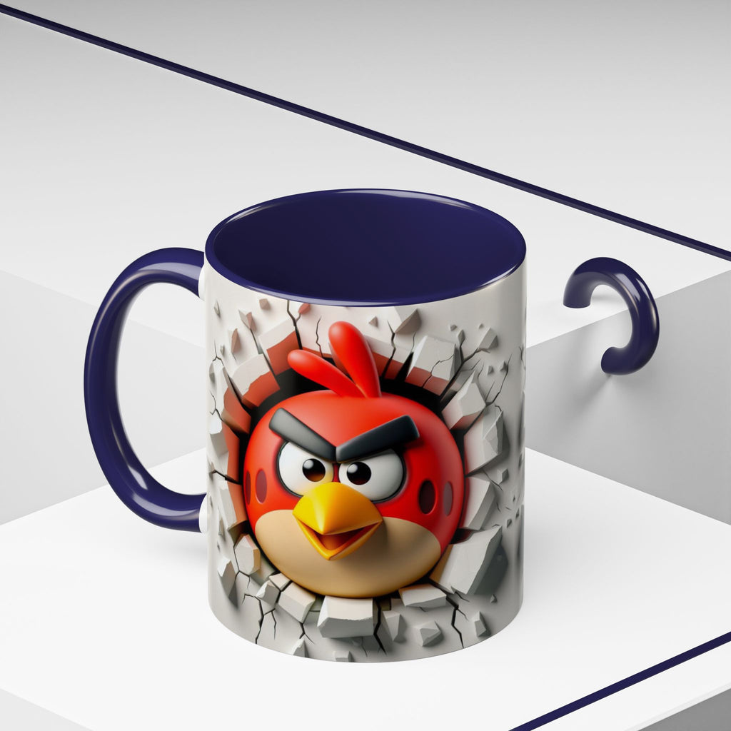 Angry Bird "Break Through" Accent Coffee Mug (11/15oz)