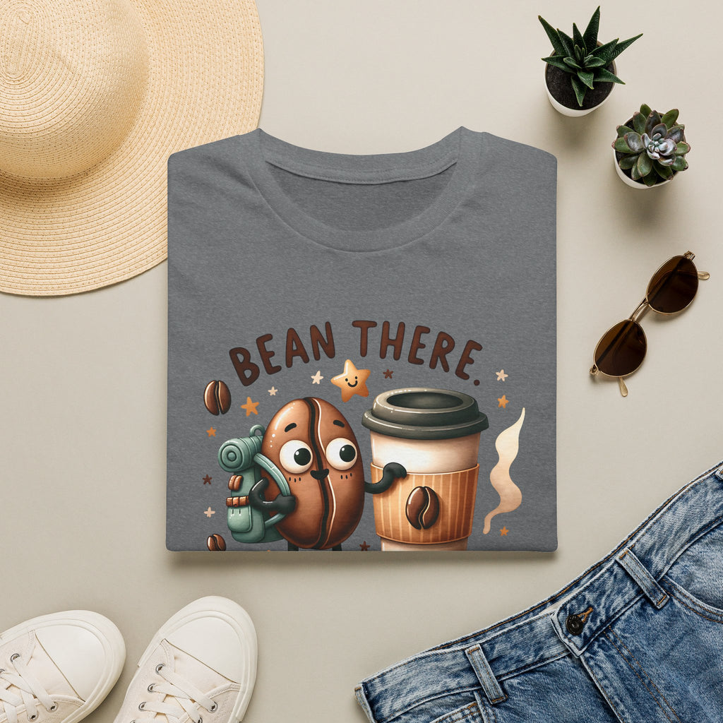 Bean There Brewed That T-Shirt — Cute Coffee Bean Pun Tee