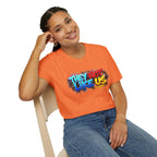 They Not Like Us T-Shirt — Bold Graffiti Statement Tee