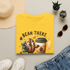 Bean There Brewed That T-Shirt — Cute Coffee Bean Pun Tee