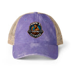 Van's Total Fitness Washed Mesh- Ponytail Back Cap