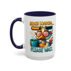 "Brain Loading... Please Wait" Funny Morning Mug for Coffee Lovers