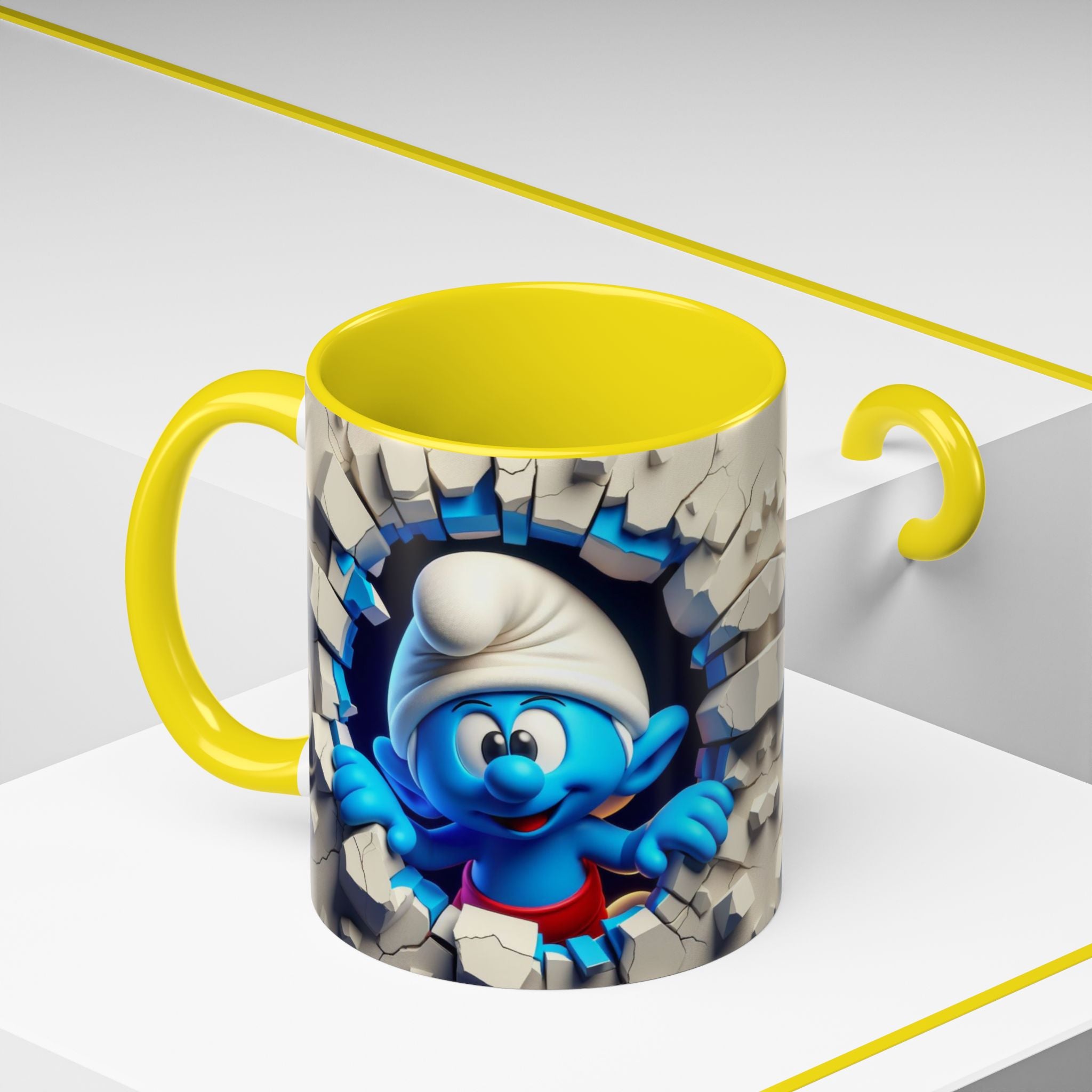 Smurf Breakthrough Coffee Mug — Ceramic 11/15oz