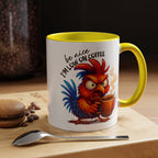 Angry Rooster 'Be Nice I'm Low on Coffee' Ceramic Coffee Mug (11/15oz)