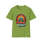 Good Vibes Retro Rainbow T-Shirt