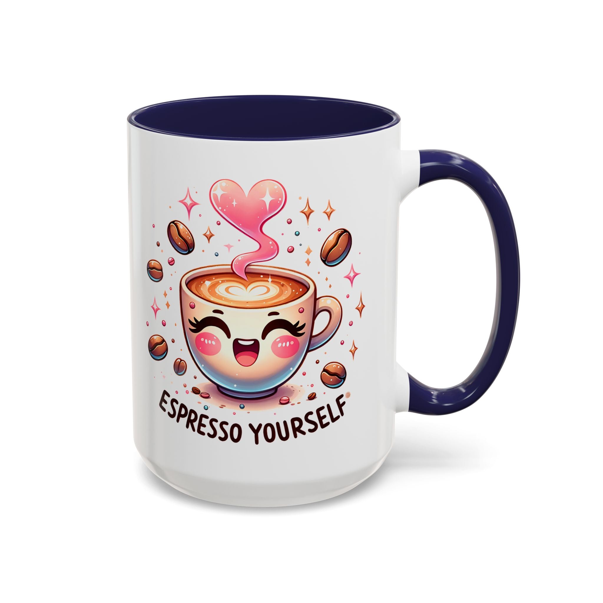 Espresso Yourself Coffee Mug — Cute Kawaii Cup Accent Mug (11/15oz)