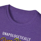 “Unapologetically Dope Black Nurse” Empowerment Tee —  Brown Afro Nurse T-Shirt