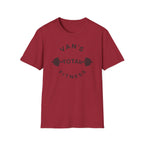"Van's Total Fitness" Barbell Gym T-shirt