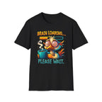 T-Shirt — ‘Brain Loading... Please Wait’ Funny Exhausted Coffee Tee