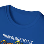 “Unapologetically Dope Black Nurse” Empowerment Tee —  Brown Afro Nurse T-Shirt