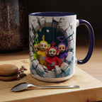 Teletubbies Tunnel Coffee Mug — Cute Retro Kids TV Character Design (11/15oz)
