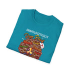 “Unapologetically Dope Black Nurse” Empowerment Tee —  Brown Afro Nurse T-Shirt