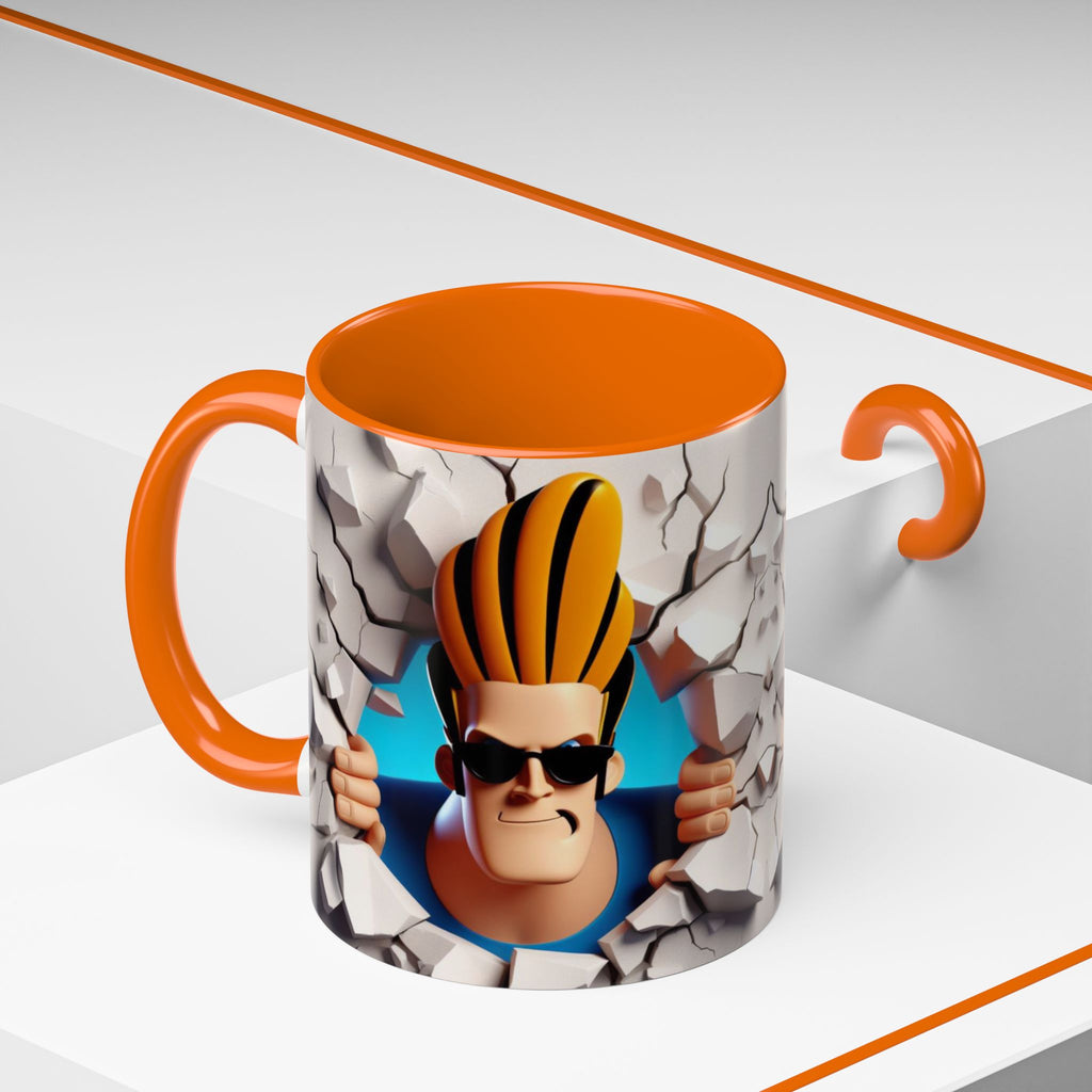 Johnny Bravo Breakthrough Coffee Mug (11oz & 15oz)