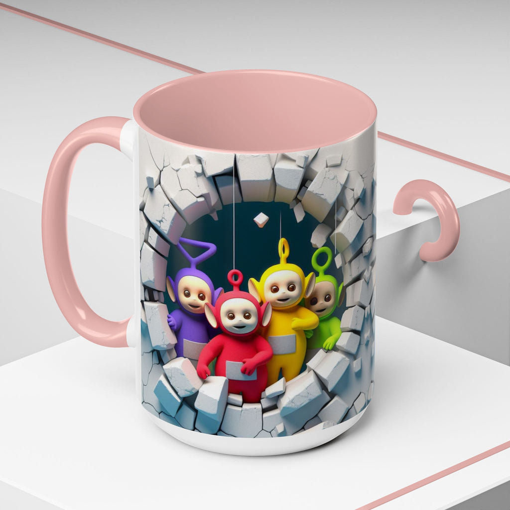 Teletubbies Tunnel Coffee Mug — Cute Retro Kids TV Character Design (11/15oz)