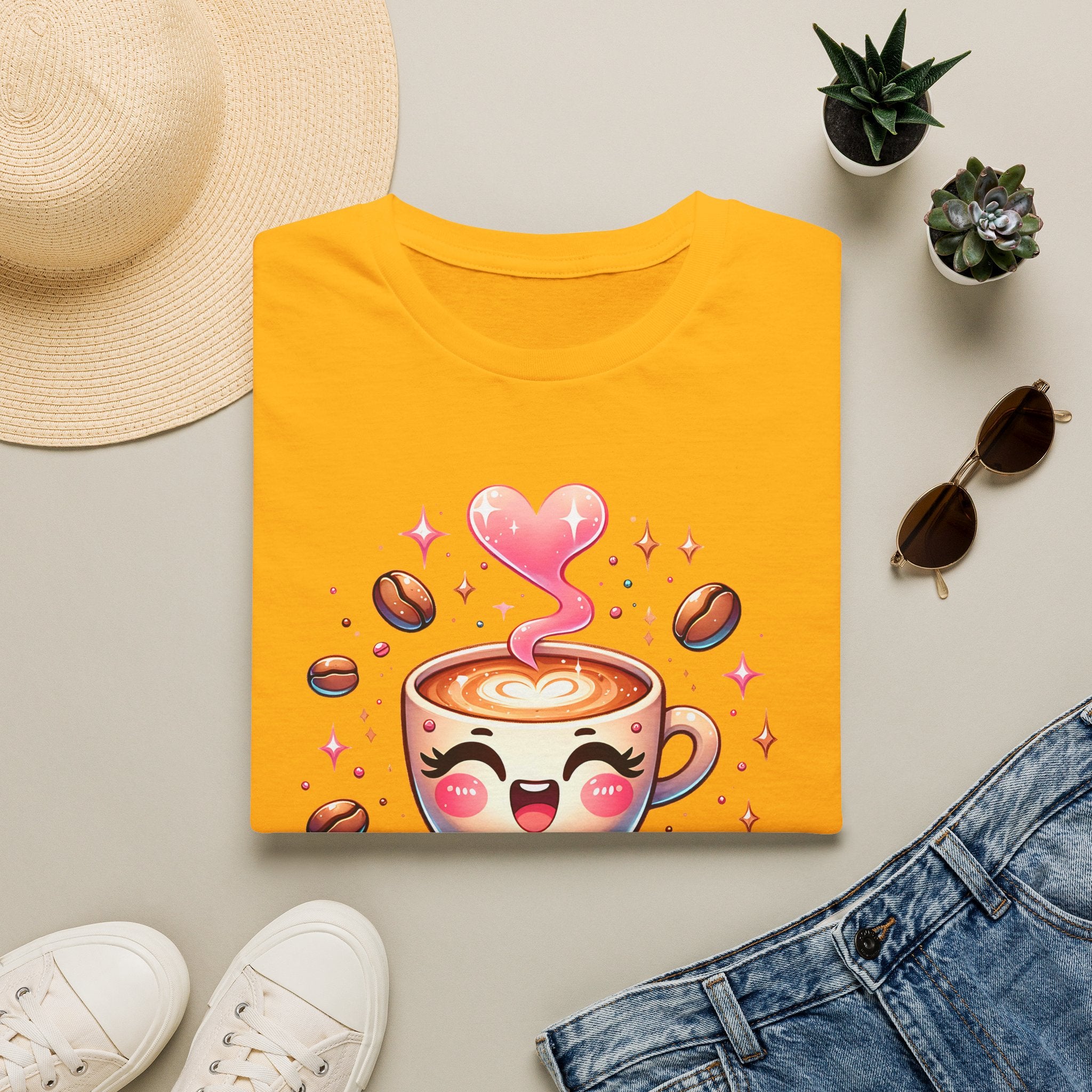 Espresso Yourself T-Shirt — Cute Kawaii Coffee Tee