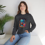 Alexa Coffee Robot Sweatshirt — 'Alexa Brew Me Coffee' Cozy Crewneck