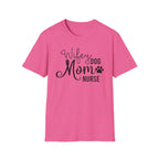 Wifey Dog Mom Nurse T-Shirt – Cute Paw Print Shirt for Nurses & Dog Lovers