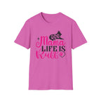 Dog Mama Life Is Ruff T-Shirt — Funny Dog Mom Tee