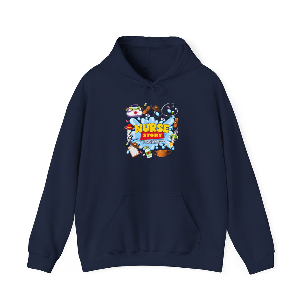Nurse Story Hoodie – Cute 'Nurse Story' Medical Team Pullover