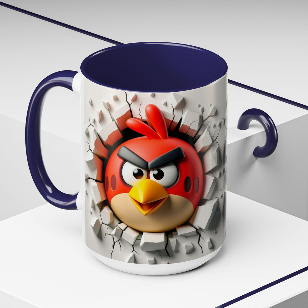 Angry Bird "Break Through" Accent Coffee Mug (11/15oz)