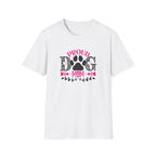 Proud Dog Mom T-Shirt – Pink Paw Graphic Tee for Dog Lovers