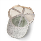 Embroidered "Van's Total Fitness" Barbell Washed Mesh-Ponytail Back Cap