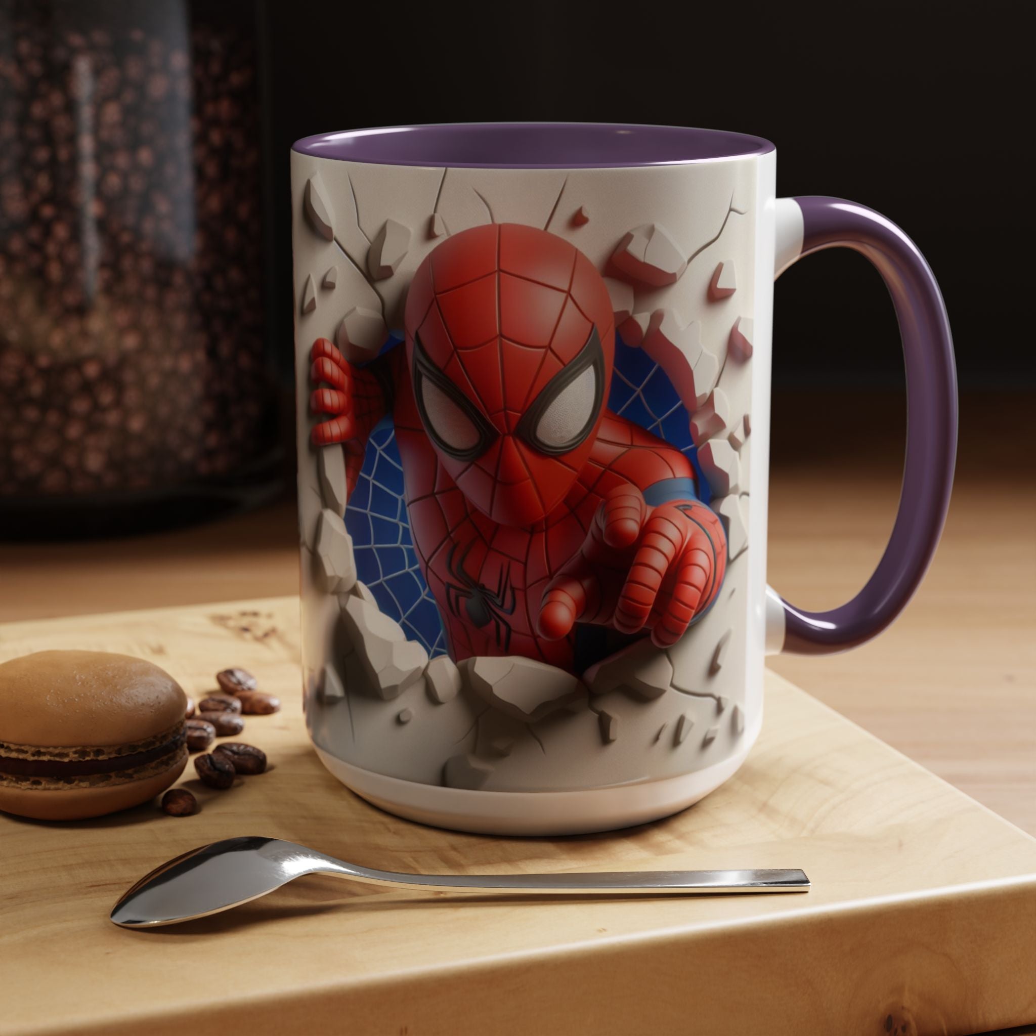 Spider-Man "Break Through" Accent Coffee Mug (11/15oz)