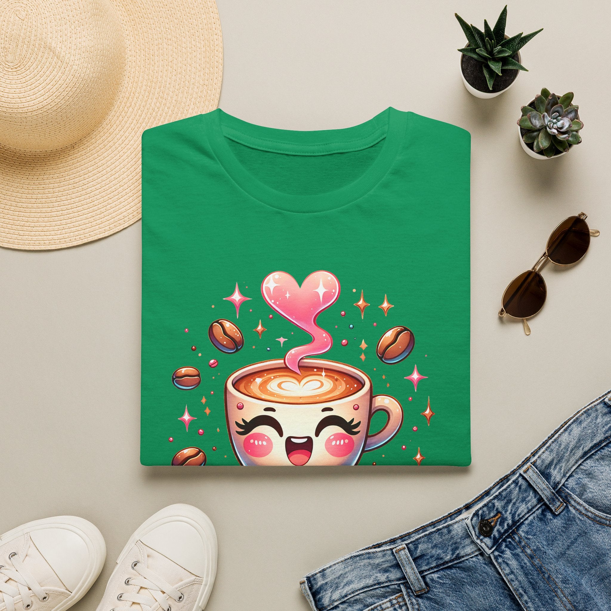 Espresso Yourself T-Shirt — Cute Kawaii Coffee Tee