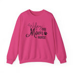 Wifey Dog Mom Nurse Sweatshirt - Cozy Crewneck for Nurses & Pet Lovers