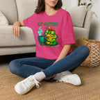 Sip Happens Frog T-Shirt — Funny Coffee Lover Tee