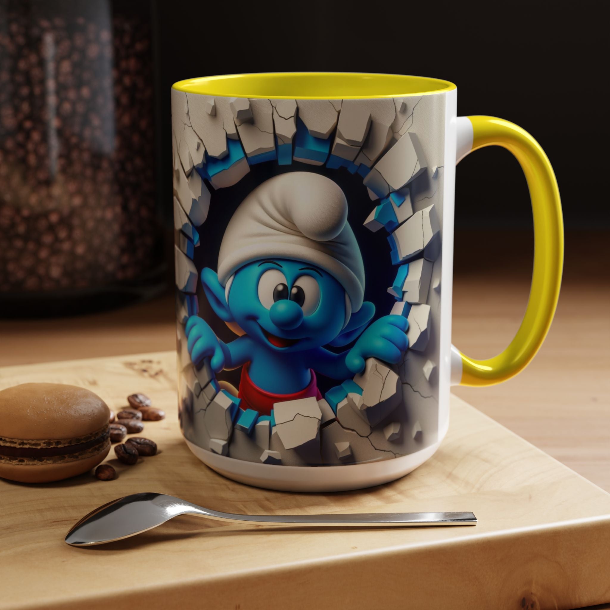 Smurf Breakthrough Coffee Mug — Ceramic 11/15oz