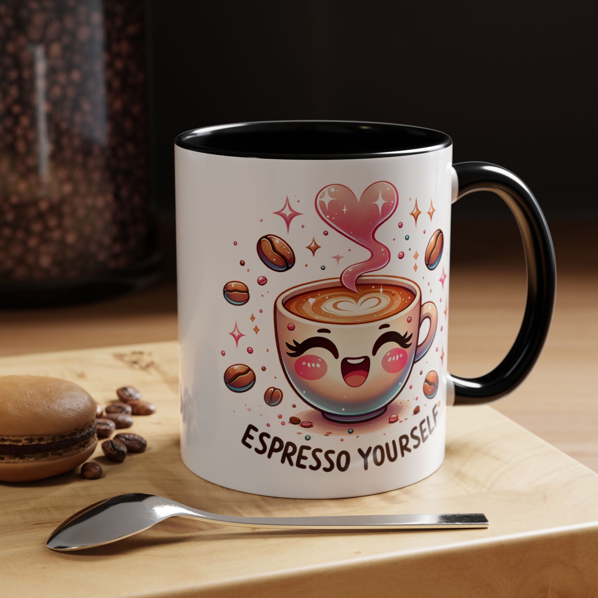 Espresso Yourself Coffee Mug — Cute Kawaii Cup Accent Mug (11/15oz)