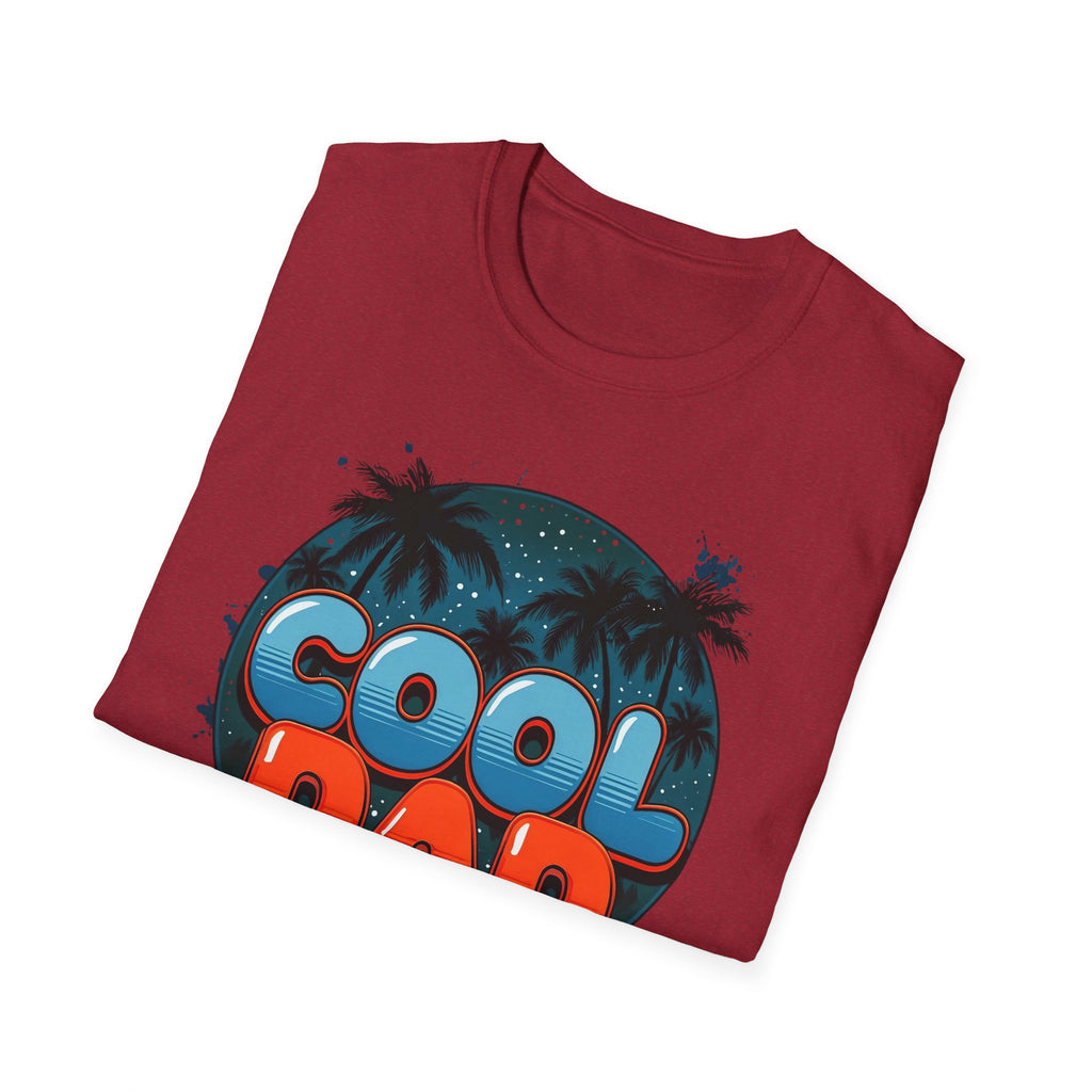 Cool Dad Graphic T-Shirt — Vintage Tropical Palm Beach Father’s Day Tee