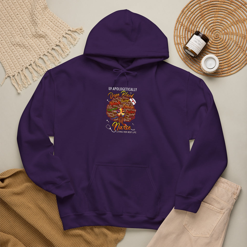 Unapologetically Dope Black Nurse Hoodie
