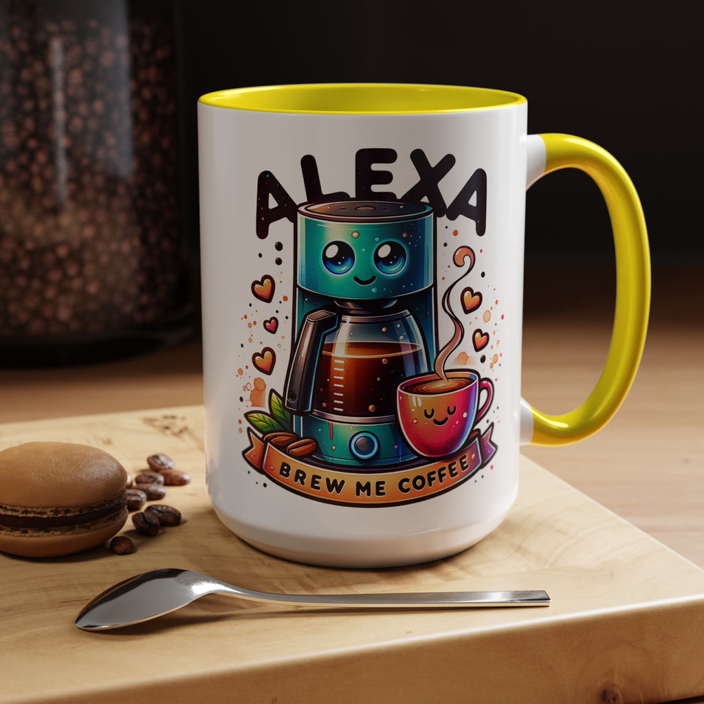 Coffee Mug — Alexa Brew Me Coffee Cute Kawaii Coffee Lover Gift