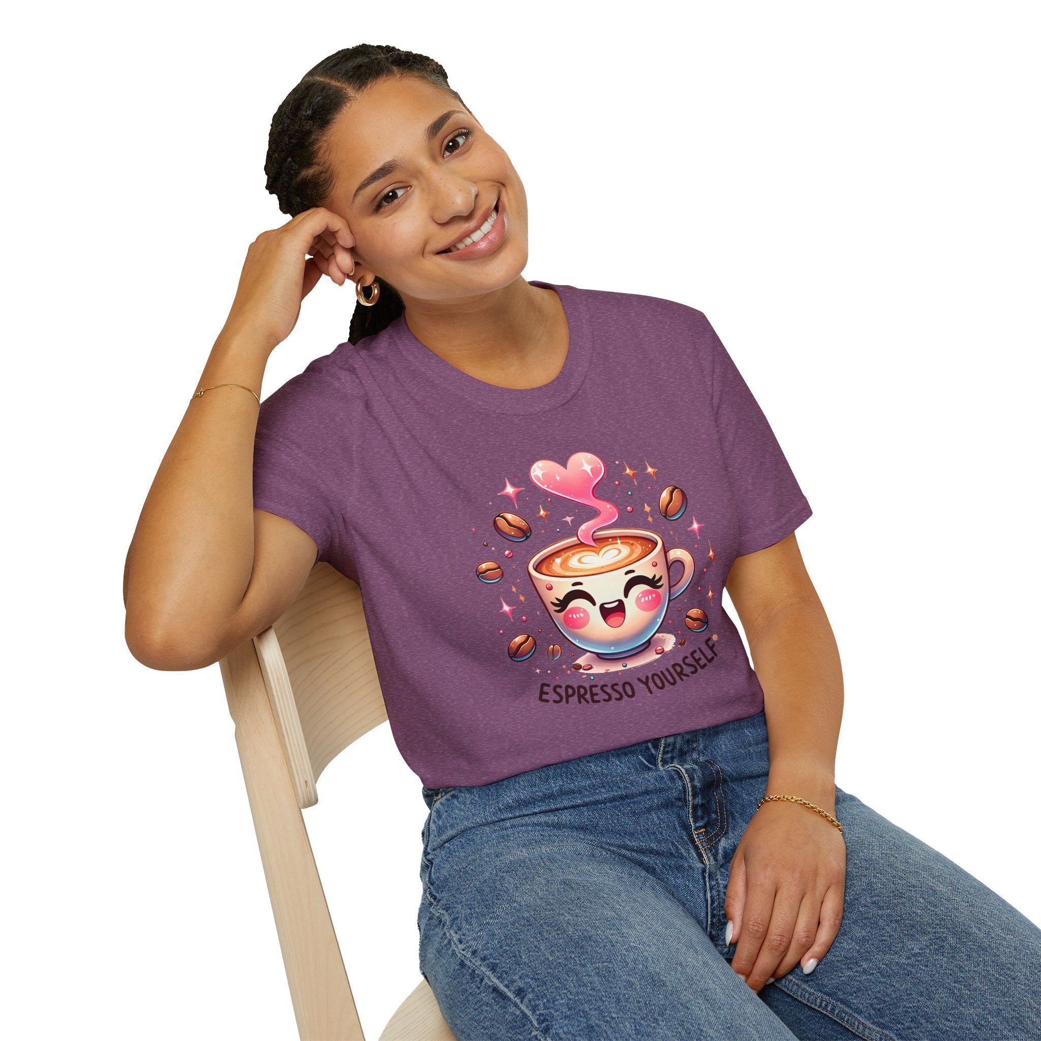 Espresso Yourself T-Shirt — Cute Kawaii Coffee Tee