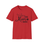 Wifey Dog Mom Nurse T-Shirt – Cute Paw Print Shirt for Nurses & Dog Lovers