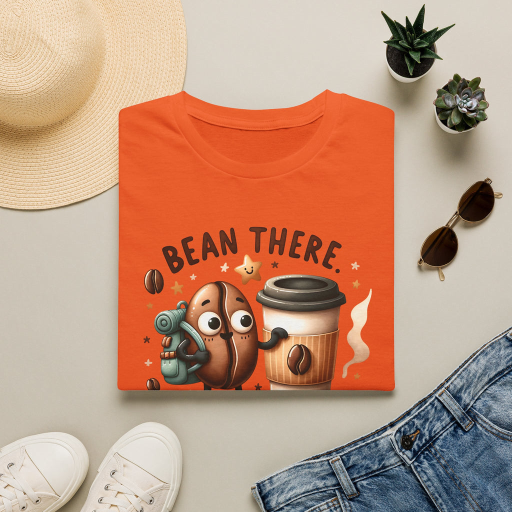 Bean There Brewed That T-Shirt — Cute Coffee Bean Pun Tee